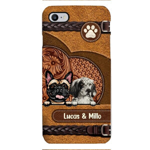 Personalized Dogmom Phonecase Printed 3D