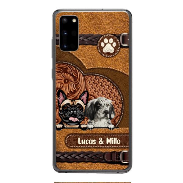 Personalized Dogmom Phonecase Printed 3D