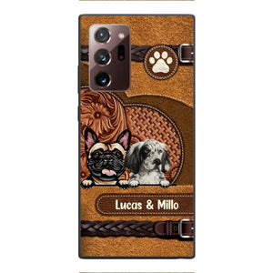 Personalized Dogmom Phonecase Printed 3D