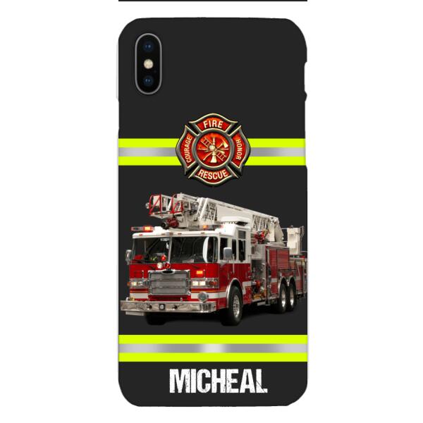 Personalized Firefighter Phone Case Mutilcolor NEY27T