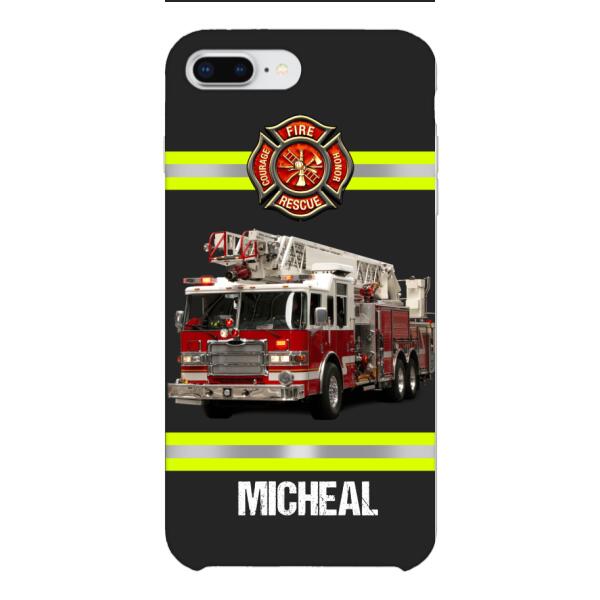 Personalized Firefighter Phone Case Mutilcolor NEY27T