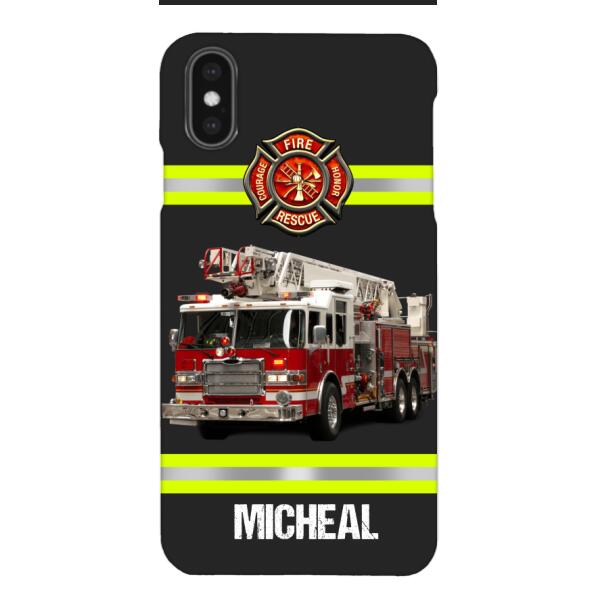 Personalized Firefighter Phone Case Mutilcolor NEY27T