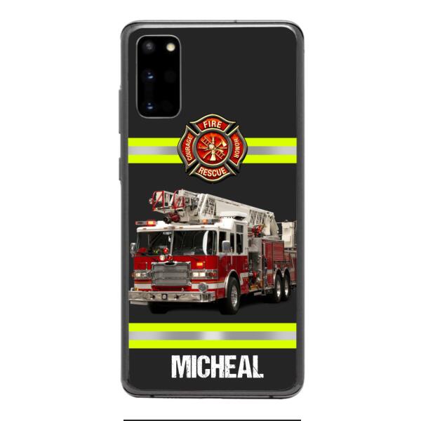 Personalized Firefighter Phone Case Mutilcolor NEY27T