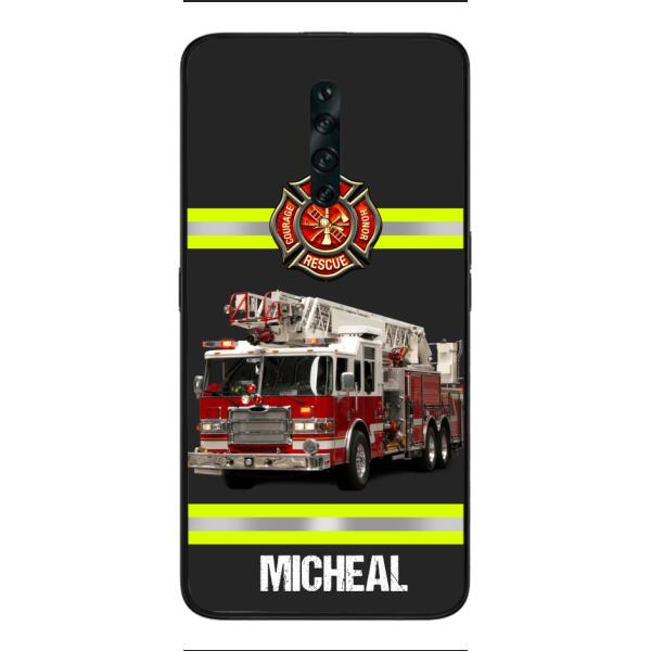 Personalized Firefighter Phone Case Mutilcolor NEY27T