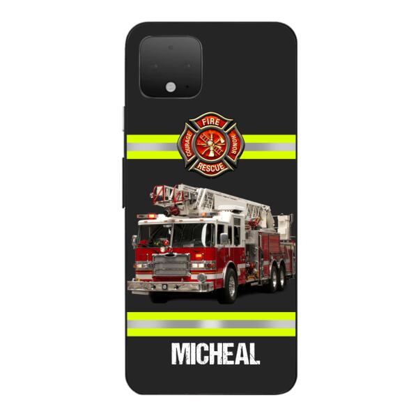 Personalized Firefighter Phone Case Mutilcolor NEY27T