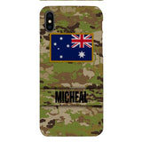 Personalized Australian Soldier Phone Case OCT-HQ07