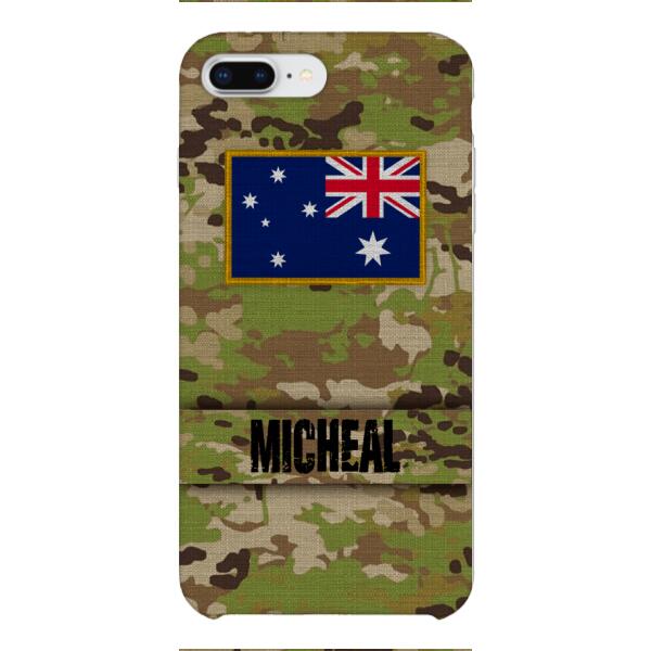 Personalized Australian Soldier Phone Case OCT-HQ07