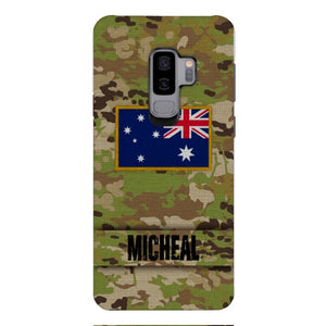 Personalized Australian Soldier Phone Case OCT-HQ07