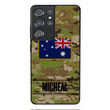 Personalized Australian Soldier Phone Case OCT-HQ07