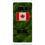 Personalized Canadian Soldier Phone Case OCT-HQ07