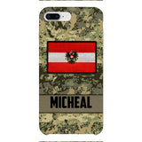 Personalized Austrian Soldier Phone Case OCT-LN07