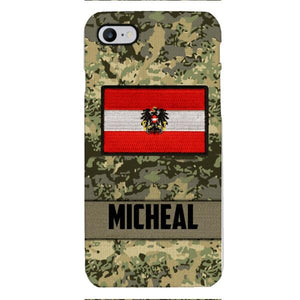 Personalized Austrian Soldier Phone Case OCT-LN07