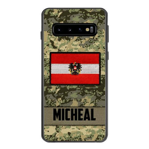 Personalized Austrian Soldier Phone Case OCT-LN07