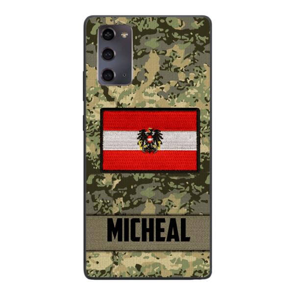 Personalized Austrian Soldier Phone Case OCT-LN07