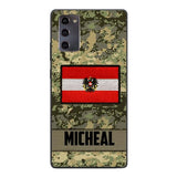 Personalized Austrian Soldier Phone Case OCT-LN07