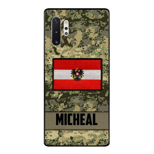 Personalized Austrian Soldier Phone Case OCT-LN07