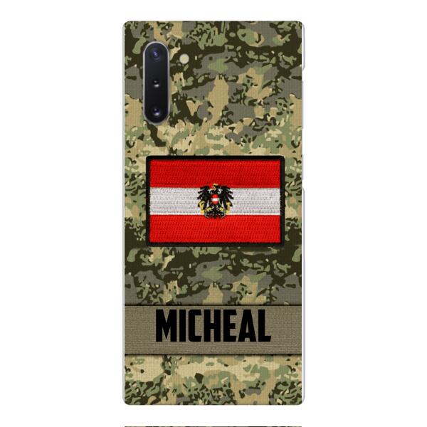 Personalized Austrian Soldier Phone Case OCT-LN07