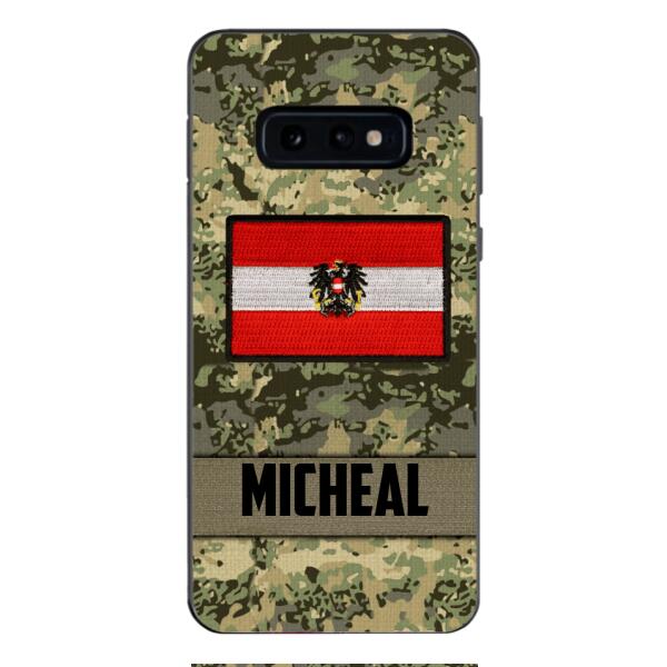 Personalized Austrian Soldier Phone Case OCT-LN07