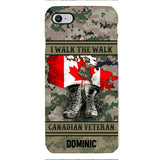 Personalized Canadian Veteran Phone Case OCT-DT09