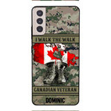 Personalized Canadian Veteran Phone Case OCT-DT09