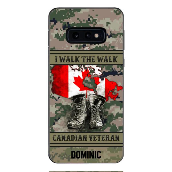 Personalized Canadian Veteran Phone Case OCT-DT09