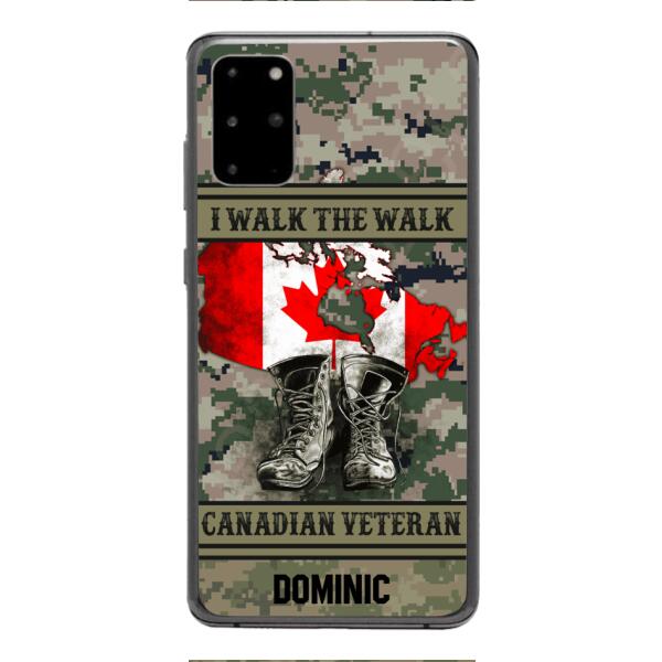 Personalized Canadian Veteran Phone Case OCT-DT09