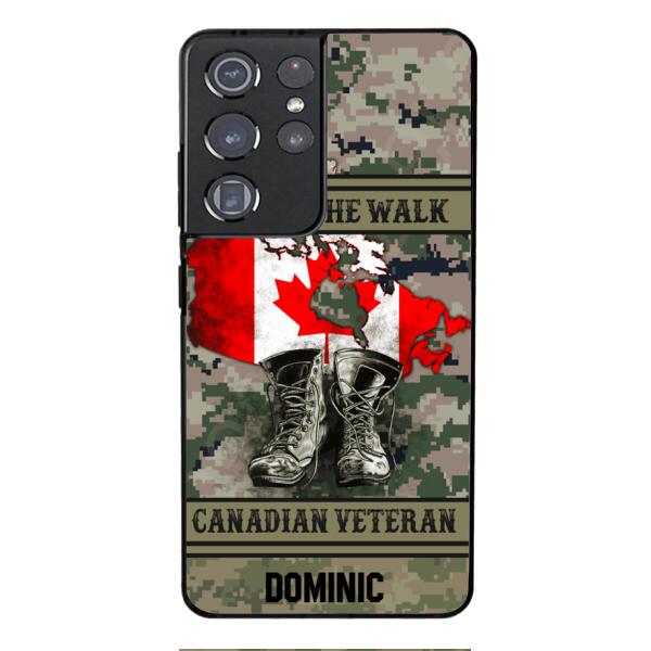 Personalized Canadian Veteran Phone Case OCT-DT09