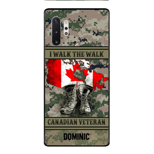 Personalized Canadian Veteran Phone Case OCT-DT09