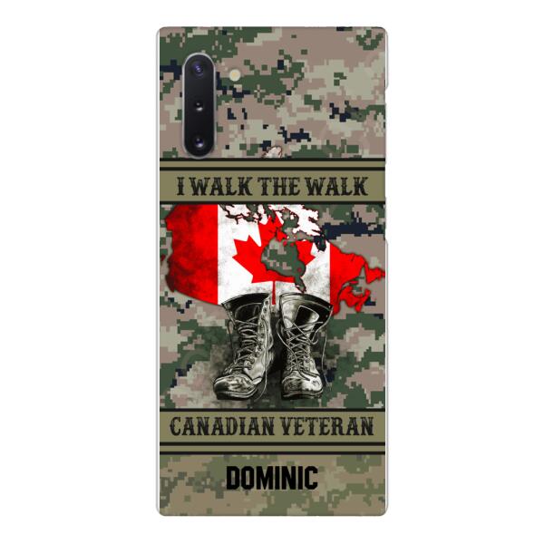 Personalized Canadian Veteran Phone Case OCT-DT09