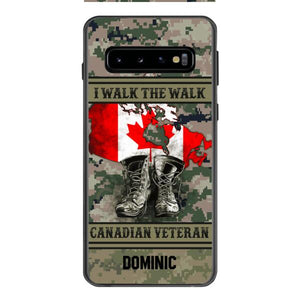 Personalized Canadian Veteran Phone Case OCT-DT09