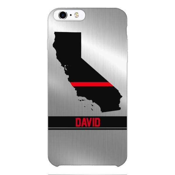 Personalized California Firefighter Phone Case OCT-MQ10