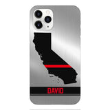 Personalized California Firefighter Phone Case OCT-MQ10