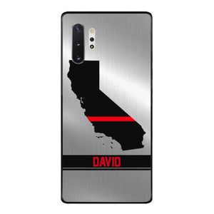 Personalized California Firefighter Phone Case OCT-MQ10