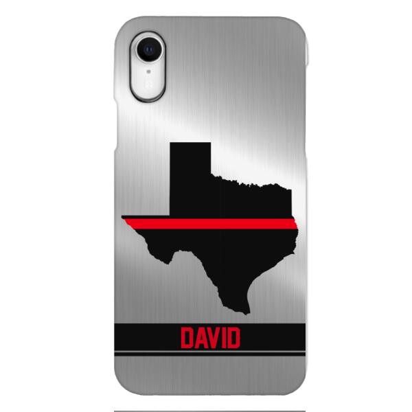 Personalized Texas Firefighter Phone Case OCT-MQ10