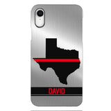 Personalized Texas Firefighter Phone Case OCT-MQ10