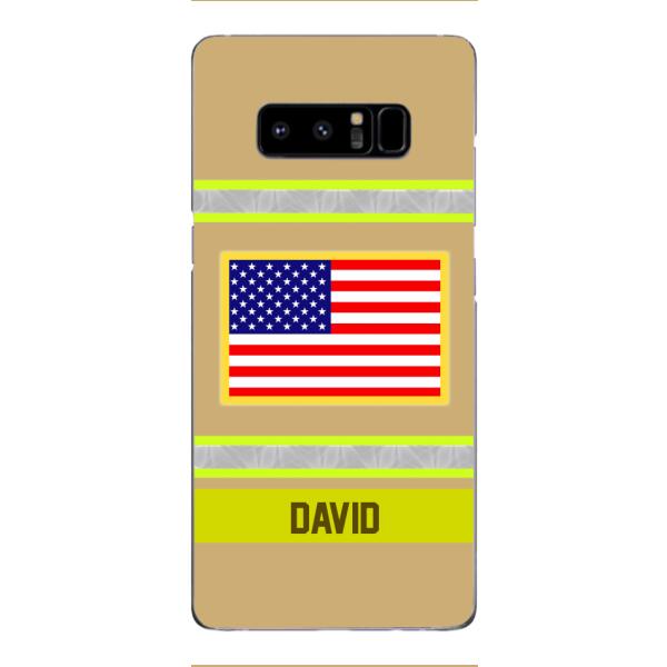 Personalized U.S Firefighter Phone Case OCT-QH10