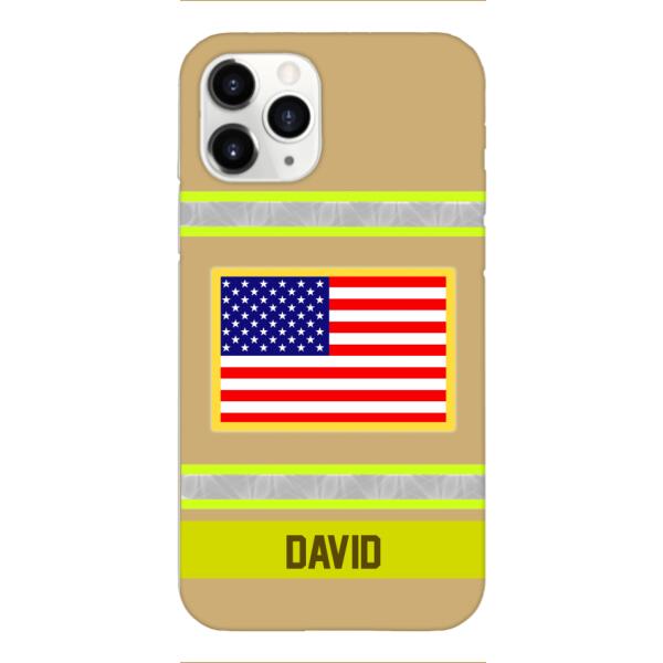 Personalized U.S Firefighter Phone Case OCT-QH10