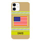 Personalized U.S Firefighter Phone Case OCT-QH10