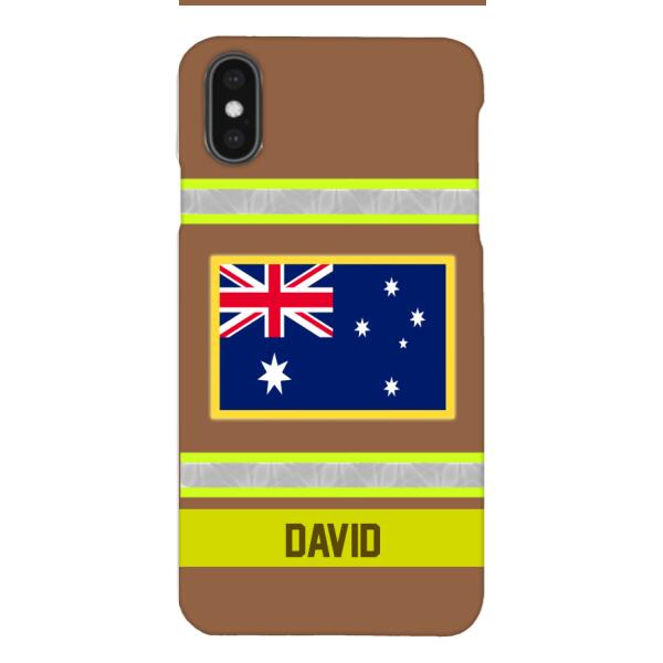 Personalized Australian Firefighter Phone Case OCT-QH10