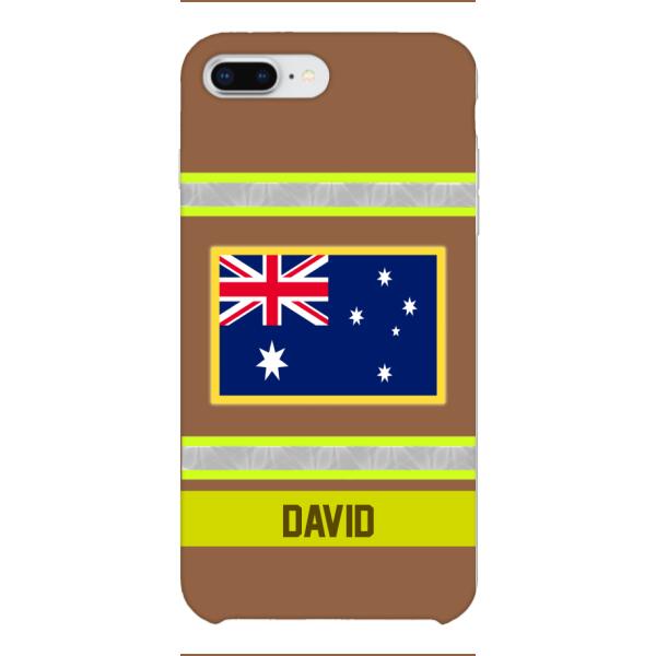 Personalized Australian Firefighter Phone Case OCT-QH10