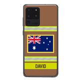 Personalized Australian Firefighter Phone Case OCT-QH10