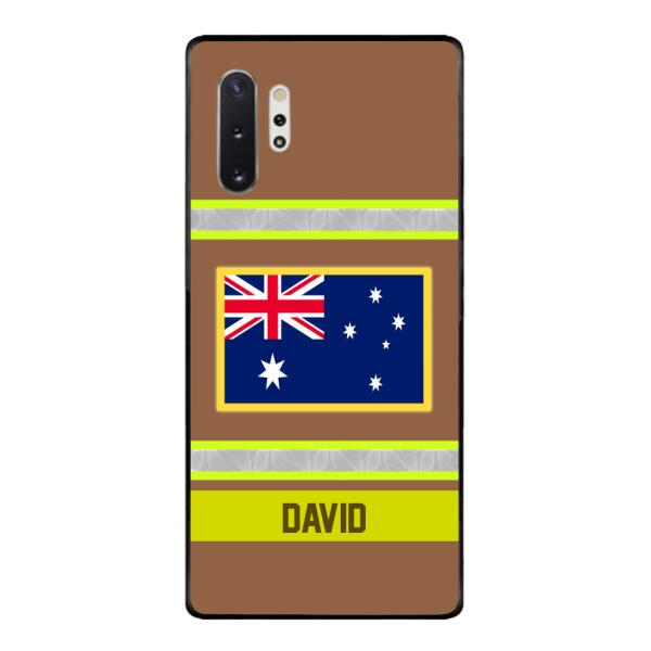 Personalized Australian Firefighter Phone Case OCT-QH10