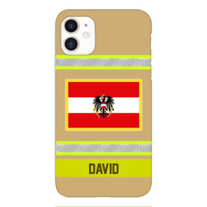 Personalized Austrian Firefighter Phone Case OCT-QH10