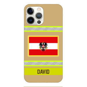 Personalized Austrian Firefighter Phone Case OCT-QH10