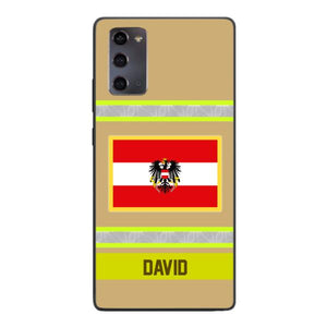 Personalized Austrian Firefighter Phone Case OCT-QH10