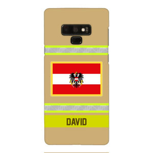 Personalized Austrian Firefighter Phone Case OCT-QH10