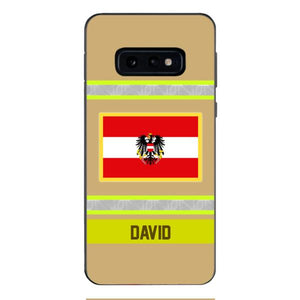 Personalized Austrian Firefighter Phone Case OCT-QH10