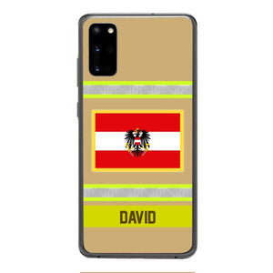 Personalized Austrian Firefighter Phone Case OCT-QH10