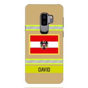 Personalized Austrian Firefighter Phone Case OCT-QH10