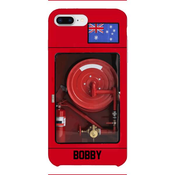 Personalized Australian Firefighter Phone Case OCT-LN15